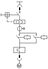 電動(dòng)機(jī)主電路的配置方案6 電動(dòng)機(jī)主電路的配置方案6
