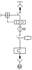 電動(dòng)機(jī)主電路的配置方案2 電動(dòng)機(jī)主電路的配置方案2