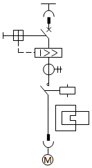 電動(dòng)機(jī)主電路的配置方案3 電動(dòng)機(jī)主電路的配置方案3