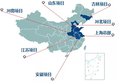 善能生態目前旗下有10余家全資及控股子公司，分布于全國8個省市