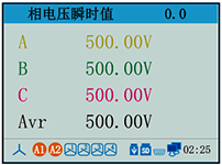 電能質(zhì)量分析儀相電壓瞬時值