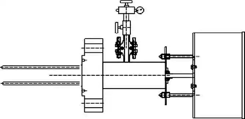 高壓閥門(mén)結(jié)構(gòu)可拆卸裝配示意