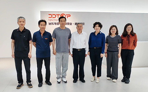儀器儀表行業協會走訪丹東通博電器(集團)有限公司